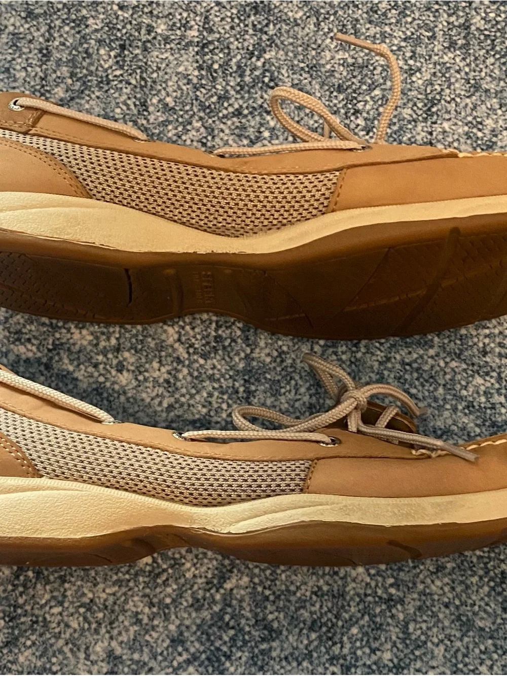 Sperry Men's Boat Shoes in Tan and Beige